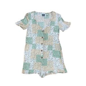 Reclaimed vintage floral romper